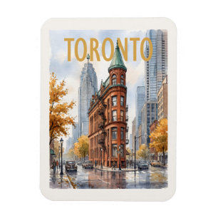 Toronto Kanada Vintage Reise Magnet