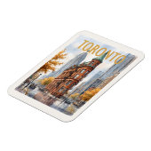 Toronto Kanada Vintage Reise Magnet (Linke Seite)