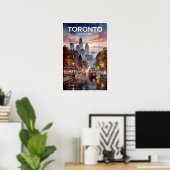 Toronto Kanada Vintage Reise Poster (Heimbüro)
