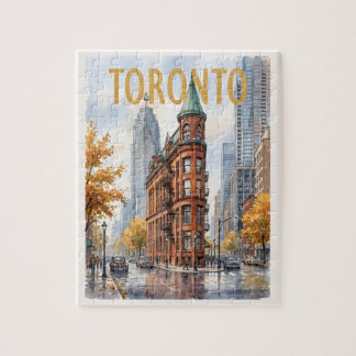 Toronto Kanada Vintage Reise Puzzle