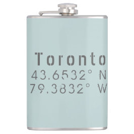 Toronto Latitude Longitude Flachmann