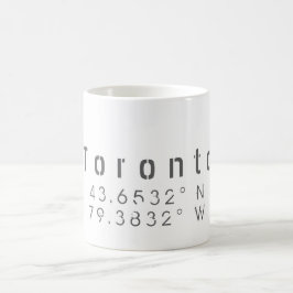 Toronto Longitude Latitude Tasse