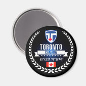 Toronto Magnet (Vorderseite/Rückseite)