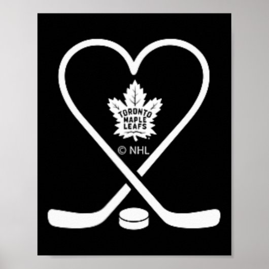 Toronto Maple Leafs Valentinstäbe Nhl Offiziell Poster (Vorne)