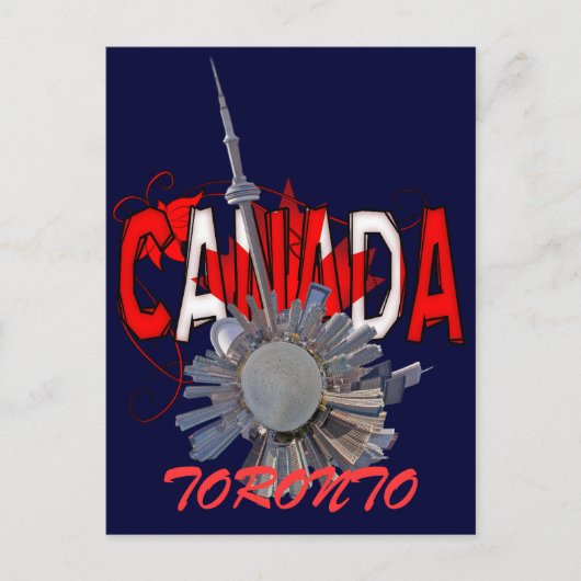 Toronto-Miniplanet Postkarte (Vorderseite)