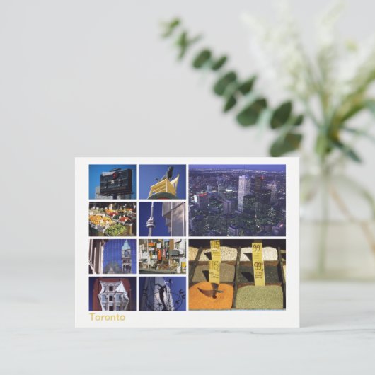 Toronto multiimage postkarte (Stehend Vorderseite)
