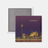 Toronto-Nachtschwanzmagnet Magnet (Vorderseite/Rückseite)
