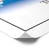 Toronto Ontario Canada Travel City Map Poster (Ecke)