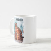 Toronto Ontario Canada Travel Watercolor Kaffeetasse (Vorderseite Links)