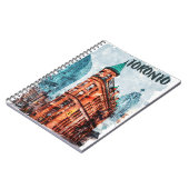 Toronto Ontario Canada Travel Watercolor Notizblock (Linke Seite)