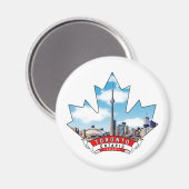 Toronto, Ontario Kanada Magnet (Vorderseite/Rückseite)