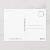 Toronto, Ontario (Kanada) Postkarte (Rückseite)
