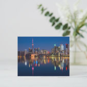 Toronto, Ontario, Kanada Skyline Postcard Postkarte (Stehend Vorderseite)