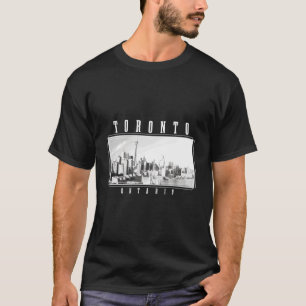 Toronto Ontario Kanada Vintage kanadische Skyline T-Shirt