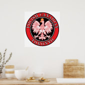 Toronto Polnischer Adler Poster (Küche)