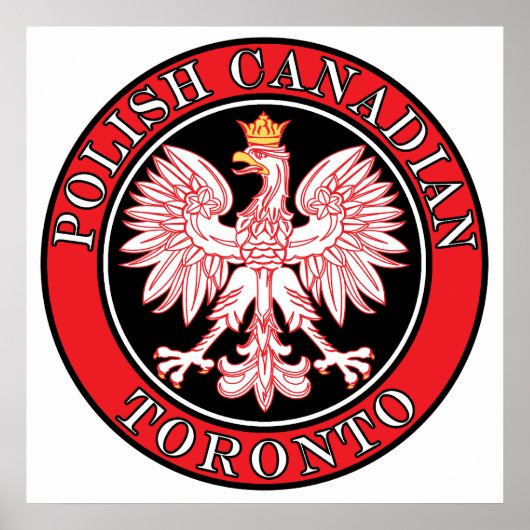 Toronto Polnischer Adler Poster (Vorne)
