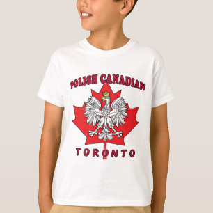 Toronto Polnisches kanadisches Leaf T-Shirt