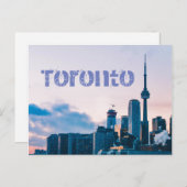 Toronto Postcard Postkarte (Vorne/Hinten)