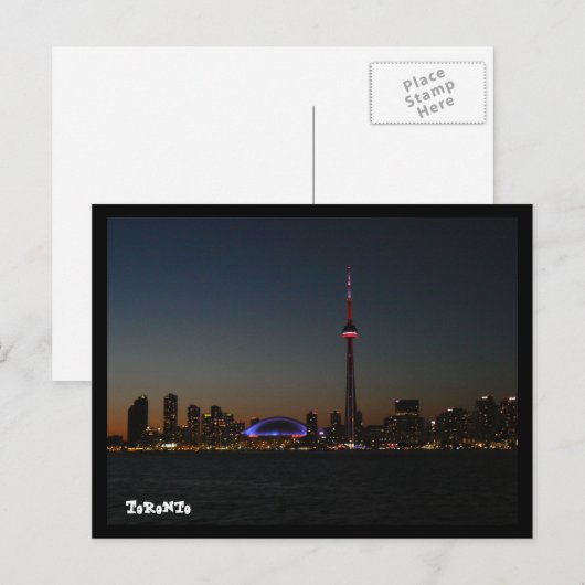 Toronto Postkarte (Vorne/Hinten)