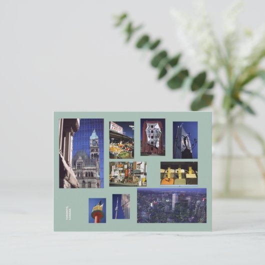 Toronto Postkarte (Stehend Vorderseite)