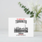 Toronto Postkarte (Stehend Vorderseite)