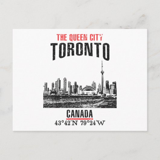 Toronto Postkarte (Vorderseite)