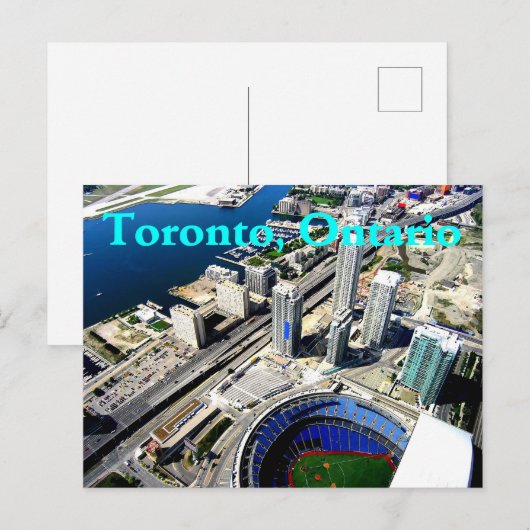 Toronto Postkarte (Vorne/Hinten)