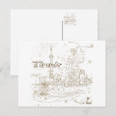 Toronto Postkarte (Vorne/Hinten)