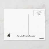 Toronto Postkarte (Rückseite)