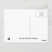 Toronto Postkarte (Rückseite)