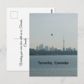 Toronto postkarte (Vorne/Hinten)