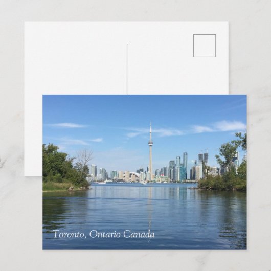 Toronto Postkarte (Vorne/Hinten)