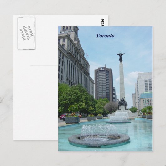 Toronto Postkarte (Vorne/Hinten)