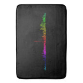 Toronto Rainbow Badematte (Vorderseite Vertikal)