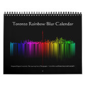 Toronto Rainbow Blur Kalender (Titelbild)