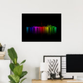Toronto Rainbow Blur Repost Poster (Heimbüro)