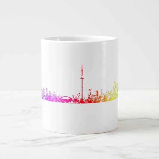 Toronto Rainbow Jumbo-Tasse (Vorderseite)