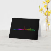 Toronto Rainbow Karte (Gelbe Blume)