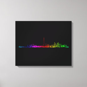 Toronto Rainbow Leinwanddruck