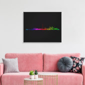 Toronto Rainbow Leinwanddruck (Insitu (Wohnzimmer))