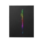 Toronto Rainbow Notizblock (Rotiert)