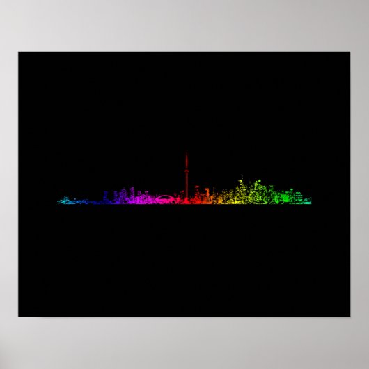 Toronto Rainbow Poster (Vorne)