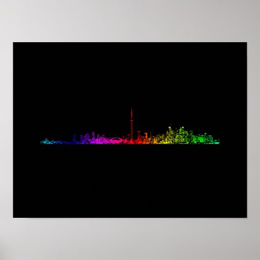 Toronto Rainbow Poster (Vorne)