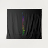 Toronto Rainbow Wandteppich (Vorderseite (Horizontal))