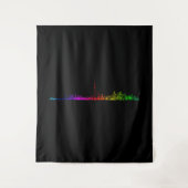 Toronto Rainbow Wandteppich (Vorderseite)
