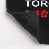 Toronto Red Aloha Bands Dark Color Mousepad (Ecke)