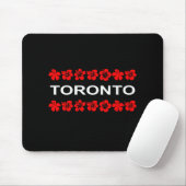 Toronto Red Aloha Bands Dark Color Mousepad (Mit Mouse)