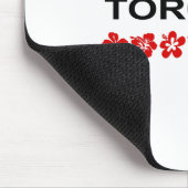 Toronto Red Aloha Bands Light Color Mousepad (Ecke)