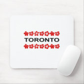 Toronto Red Aloha Bands Light Color Mousepad (Mit Mouse)