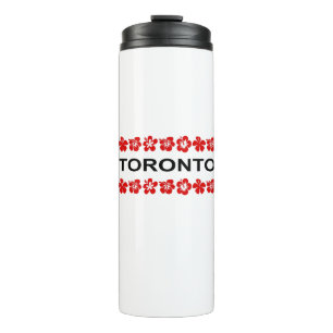 Toronto Red Aloha Bands Light Color Thermosbecher